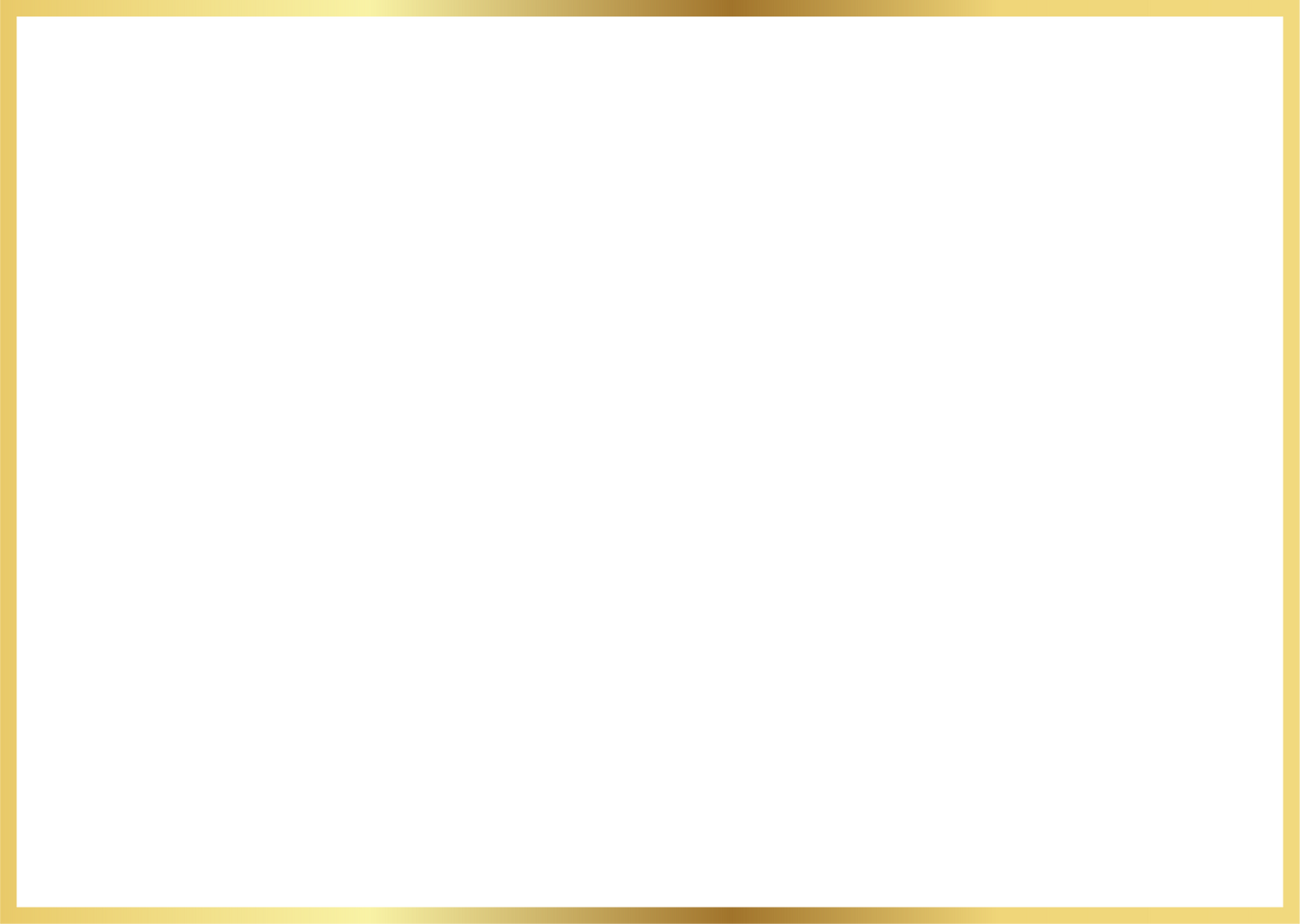 Shiny Gold Frame